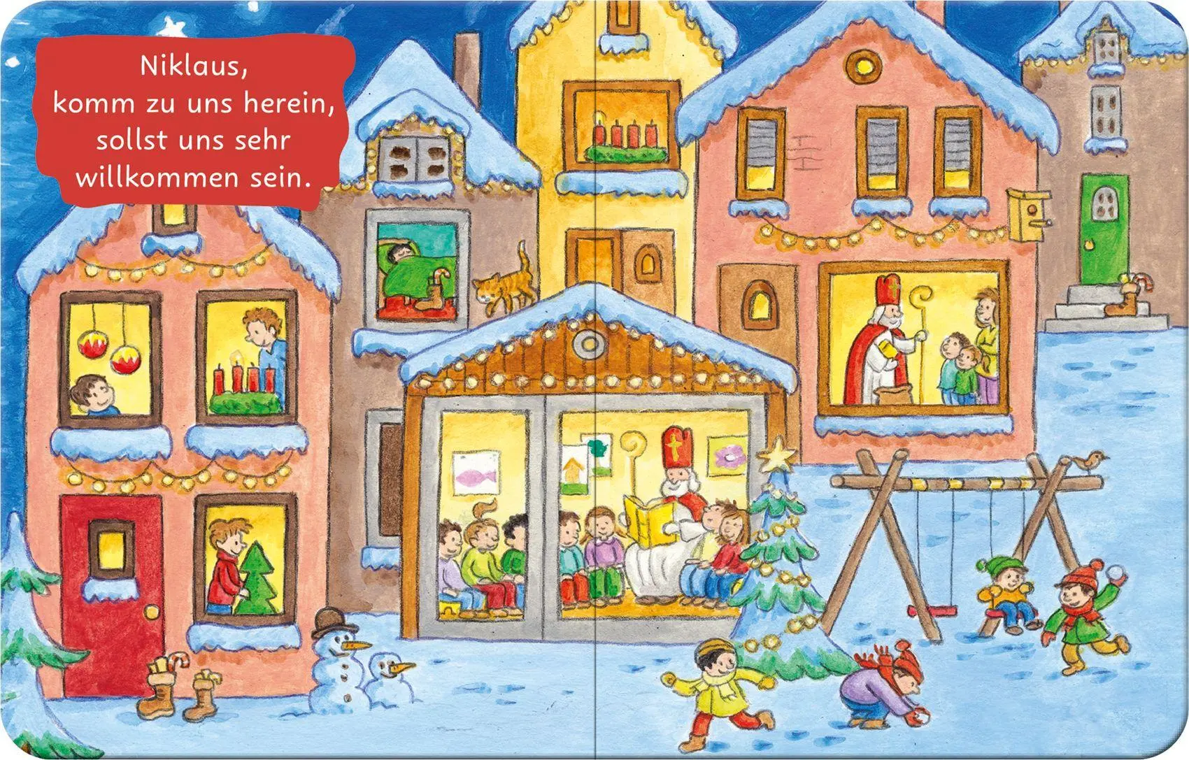 Bild: 9783766638045 | Lieber Nikolaus | Mini-Wimmelbuch | Barbara Cratzius | Buch | 14 S.