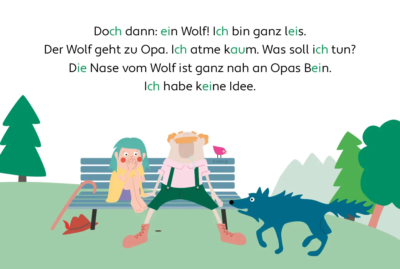 Bild: 9783911098045 | Opa und der Wolf | in Groß-/Kleinbuchstaben | Inge Bosse | Buch | 2026
