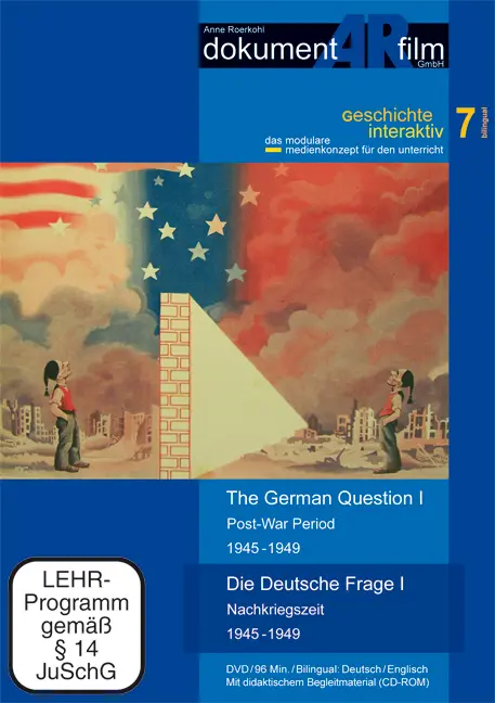 Cover: 9783942618045 | Die Deutsche Frage I - Nachkriegszeit 1945-1949, 1 DVD (Bilingual)