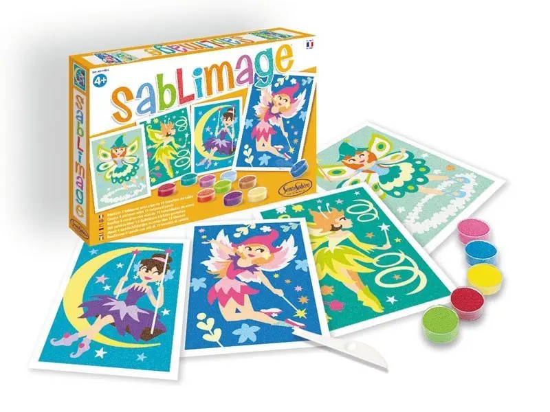 Bild: 3373910088145 | Sablimage | Sandbilder Feen | Kit (Bastelset) | 3908814 | Deutsch