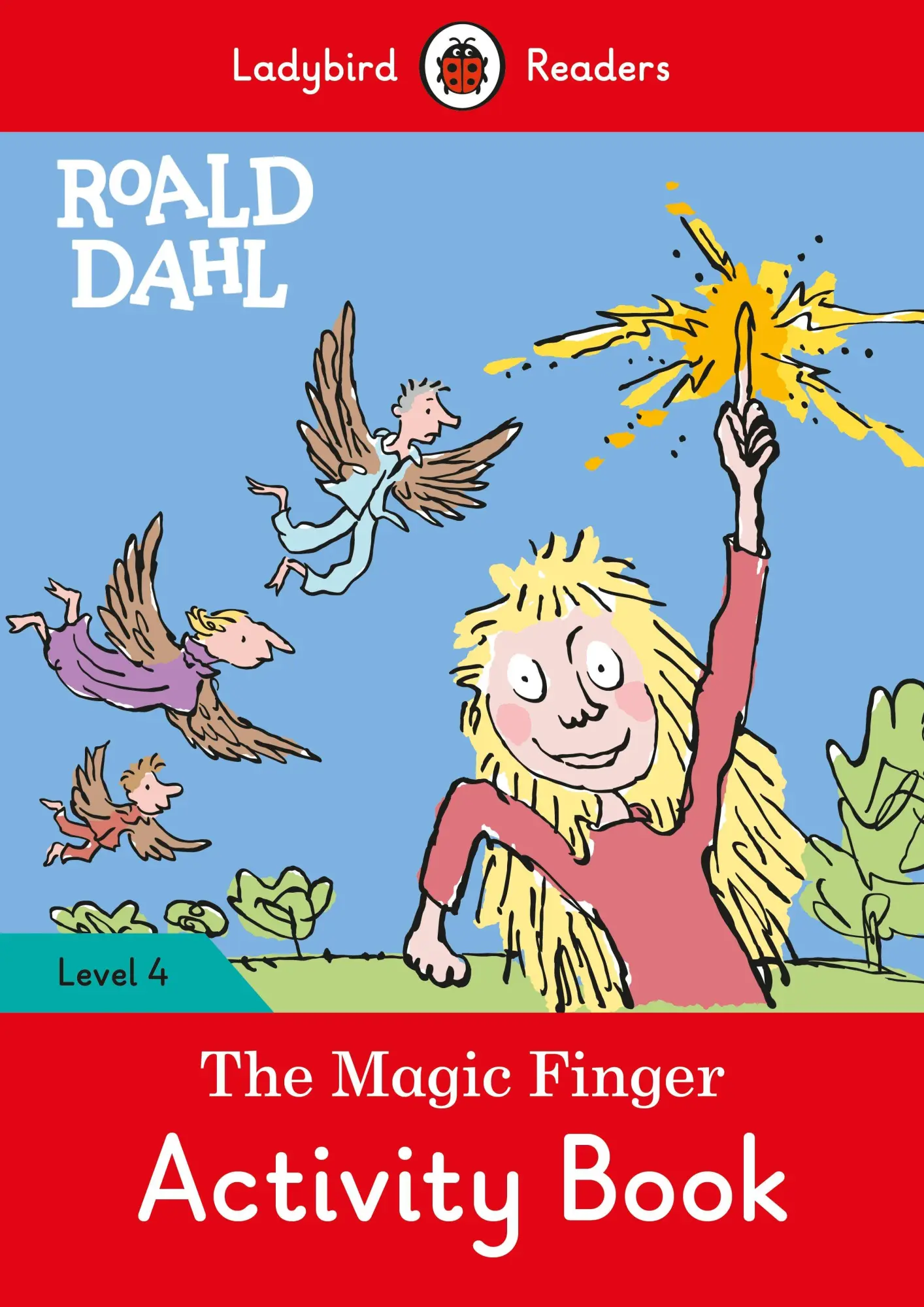 Cover: 9780241368145 | Ladybird Readers Level 4 - Roald Dahl - The Magic Finger Activity...