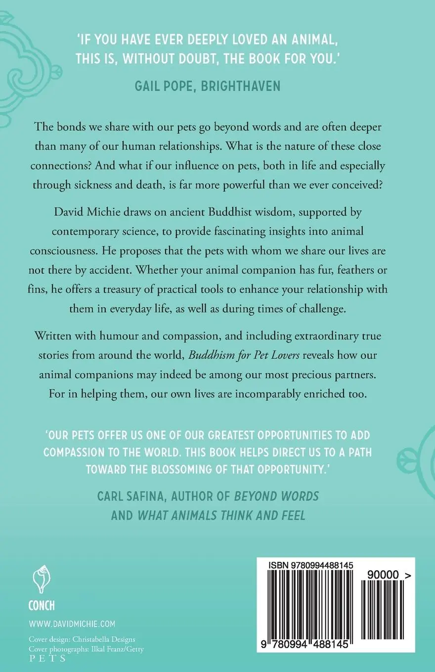 Rückseite: 9780994488145 | Buddhism for Pet Lovers | David Michie | Taschenbuch | Englisch | 2017
