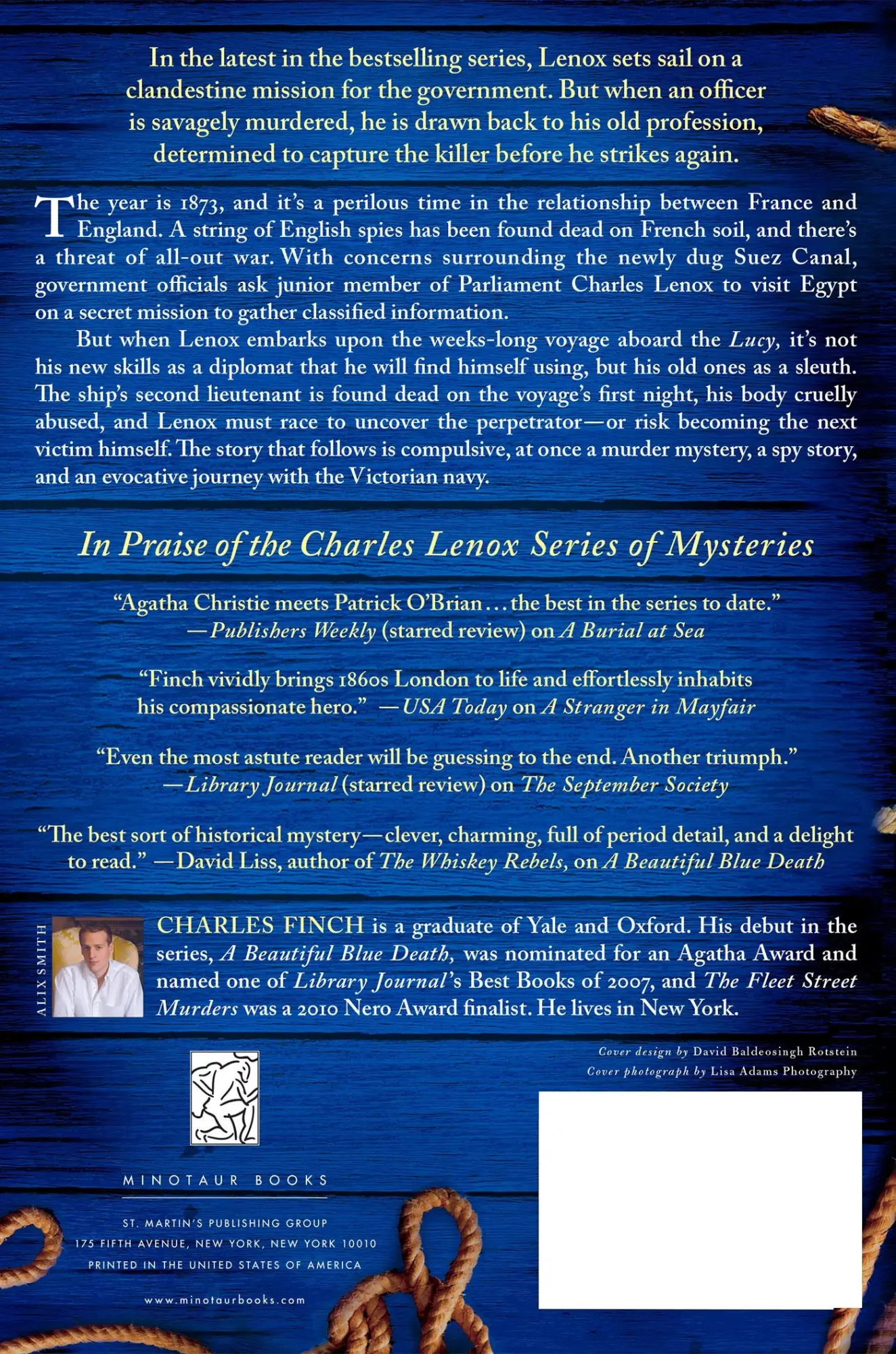 Rückseite: 9781250008145 | A Burial at Sea | Charles Finch | Taschenbuch | Englisch | 2012