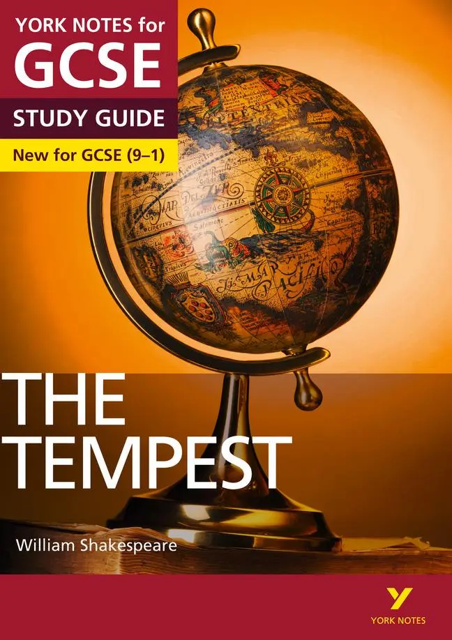 Cover: 9781292138145 | The Tempest York Notes GCSE English Literature Study Guide - for...