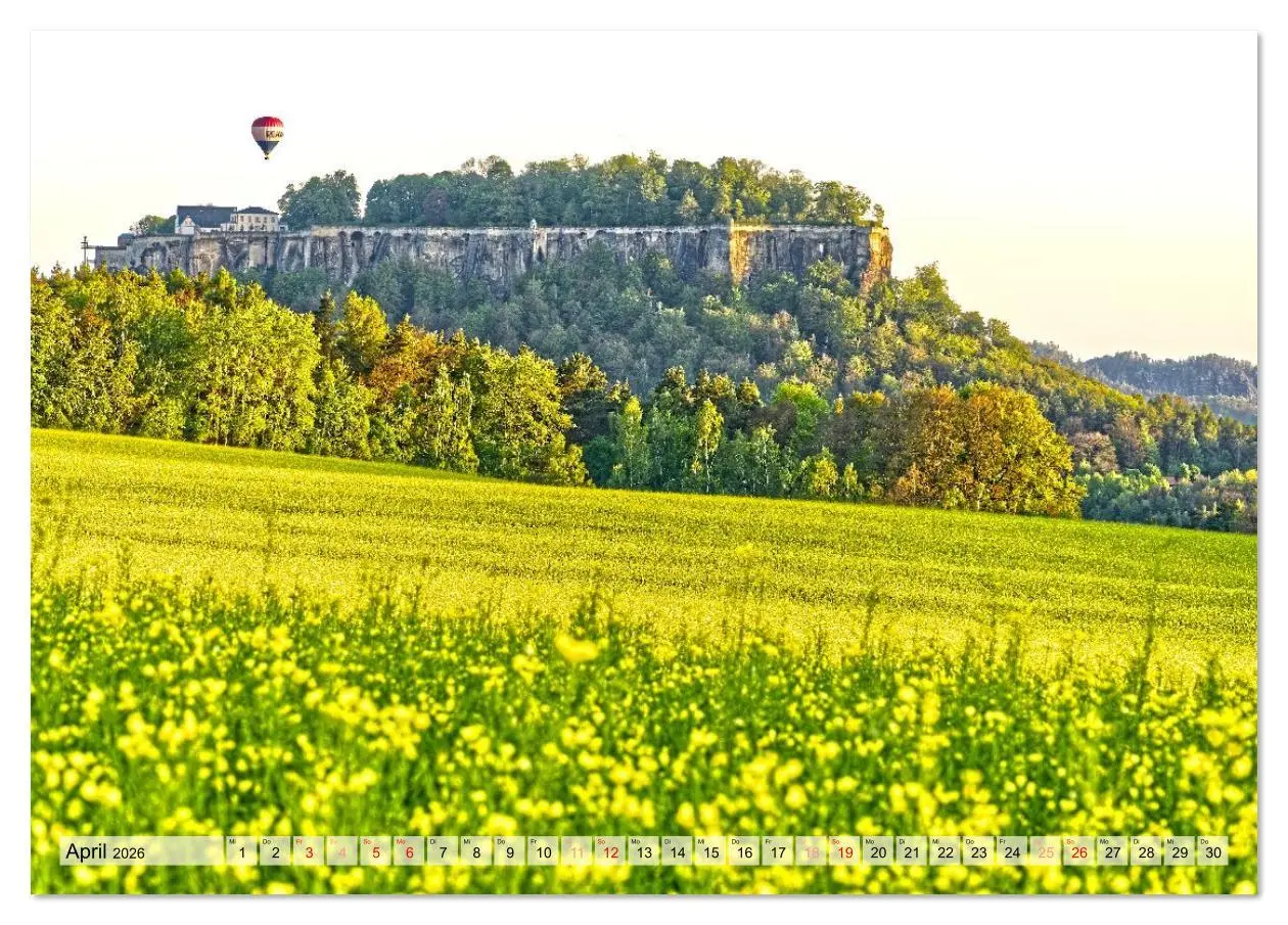 Bild: 9783457508145 | Die Festung Königstein im Licht der vier Jahreszeiten...