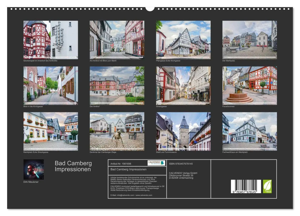 Bild: 9783457678145 | Bad Camberg Impressionen (hochwertiger Premium Wandkalender 2026...