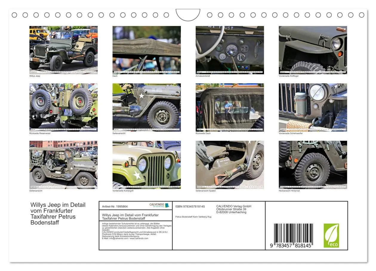 Bild: 9783457818145 | Willys Jeep im Detail vom Frankfurter Taxifahrer Petrus Bodenstaff...