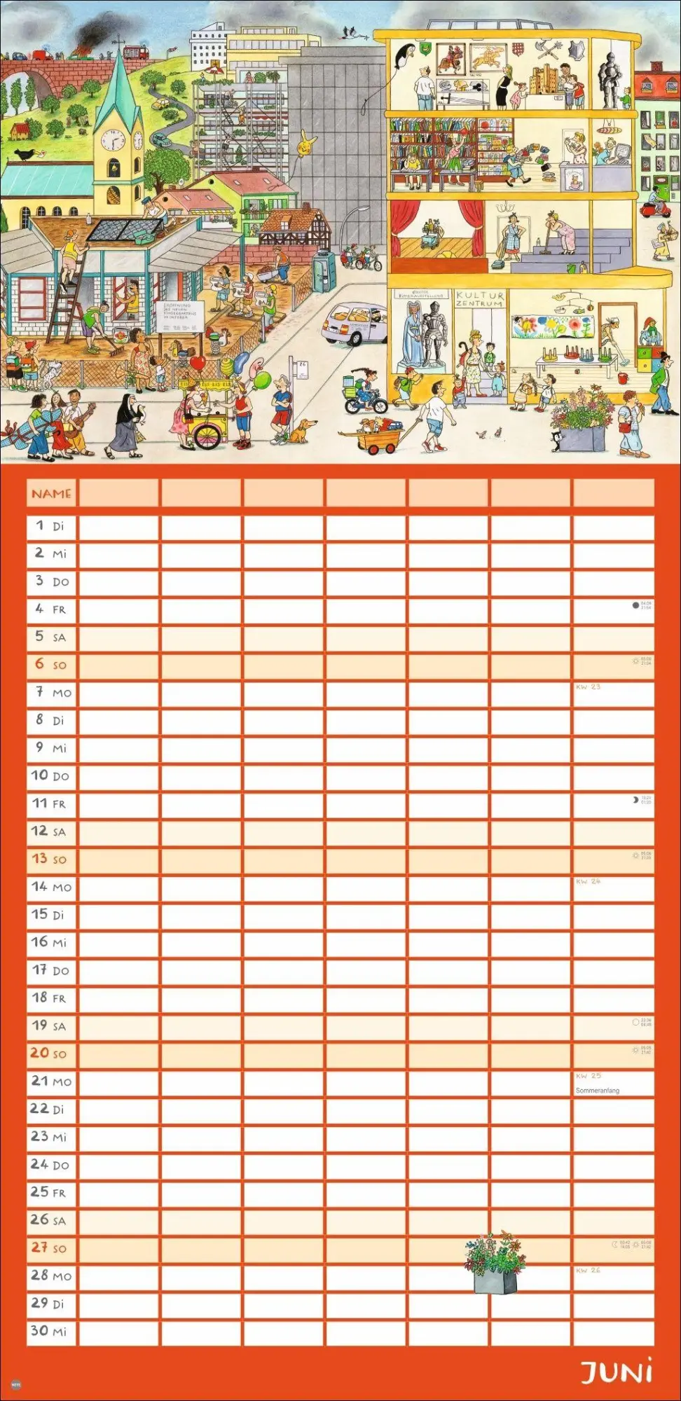 Bild: 9783756418145 | R.S. Berner Wimmlingen Mega-Familienplaner 2027 | Berner | Kalender