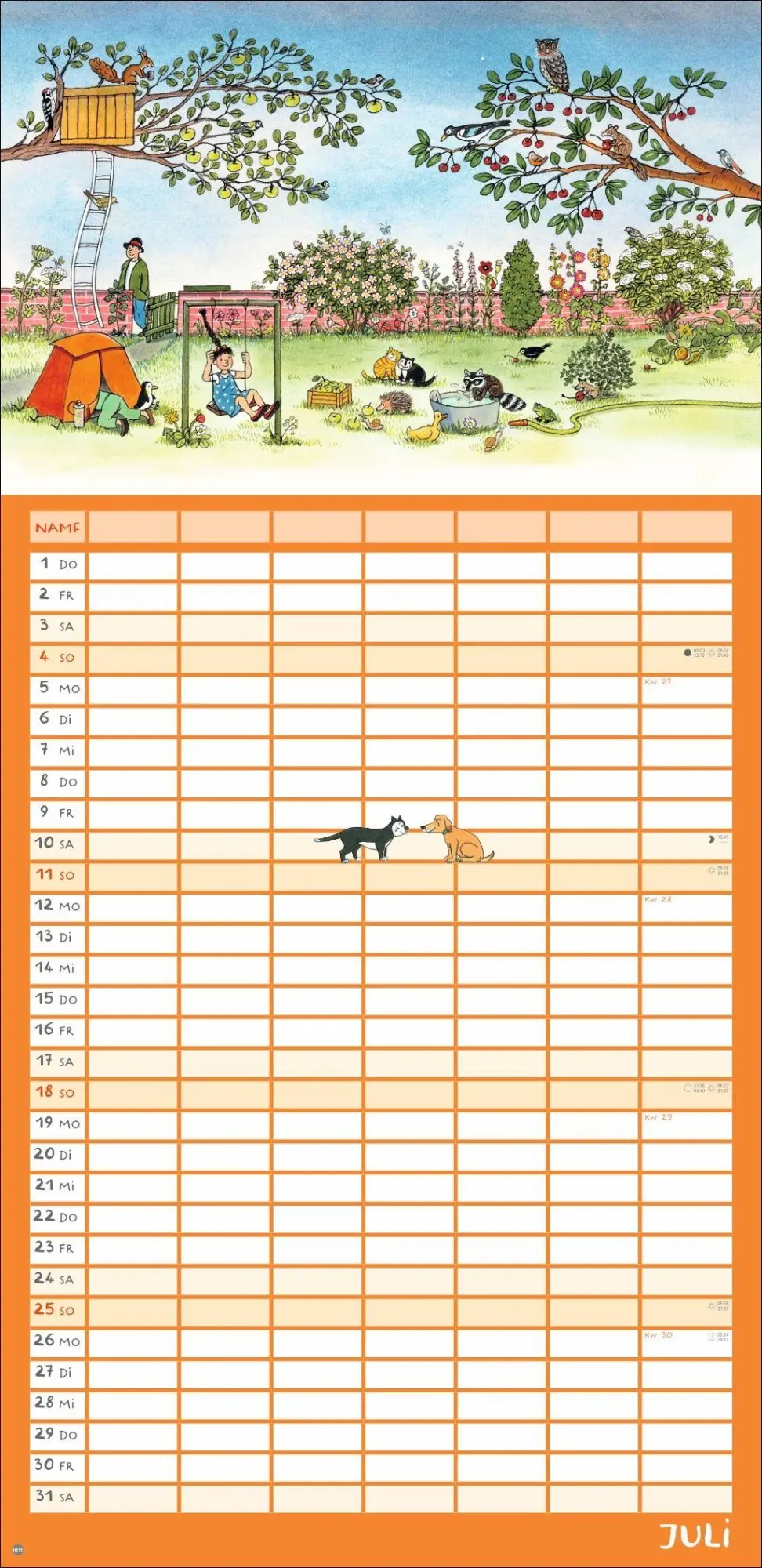 Bild: 9783756418145 | R.S. Berner Wimmlingen Mega-Familienplaner 2027 | Berner | Kalender