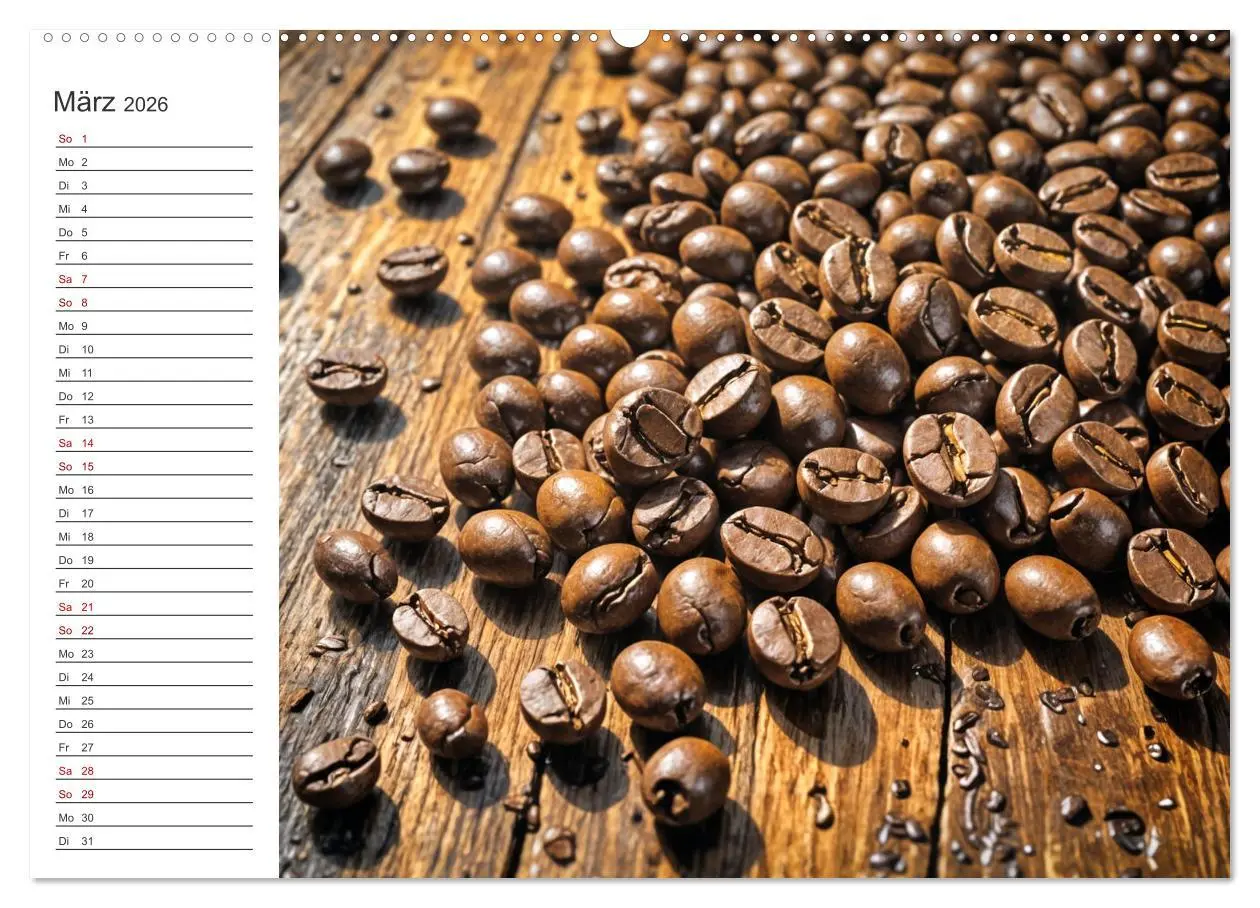 Bild: 9783457288245 | Kaffee Zauber - Ein Jahr der Vielfalt (Wandkalender 2026 DIN A2...