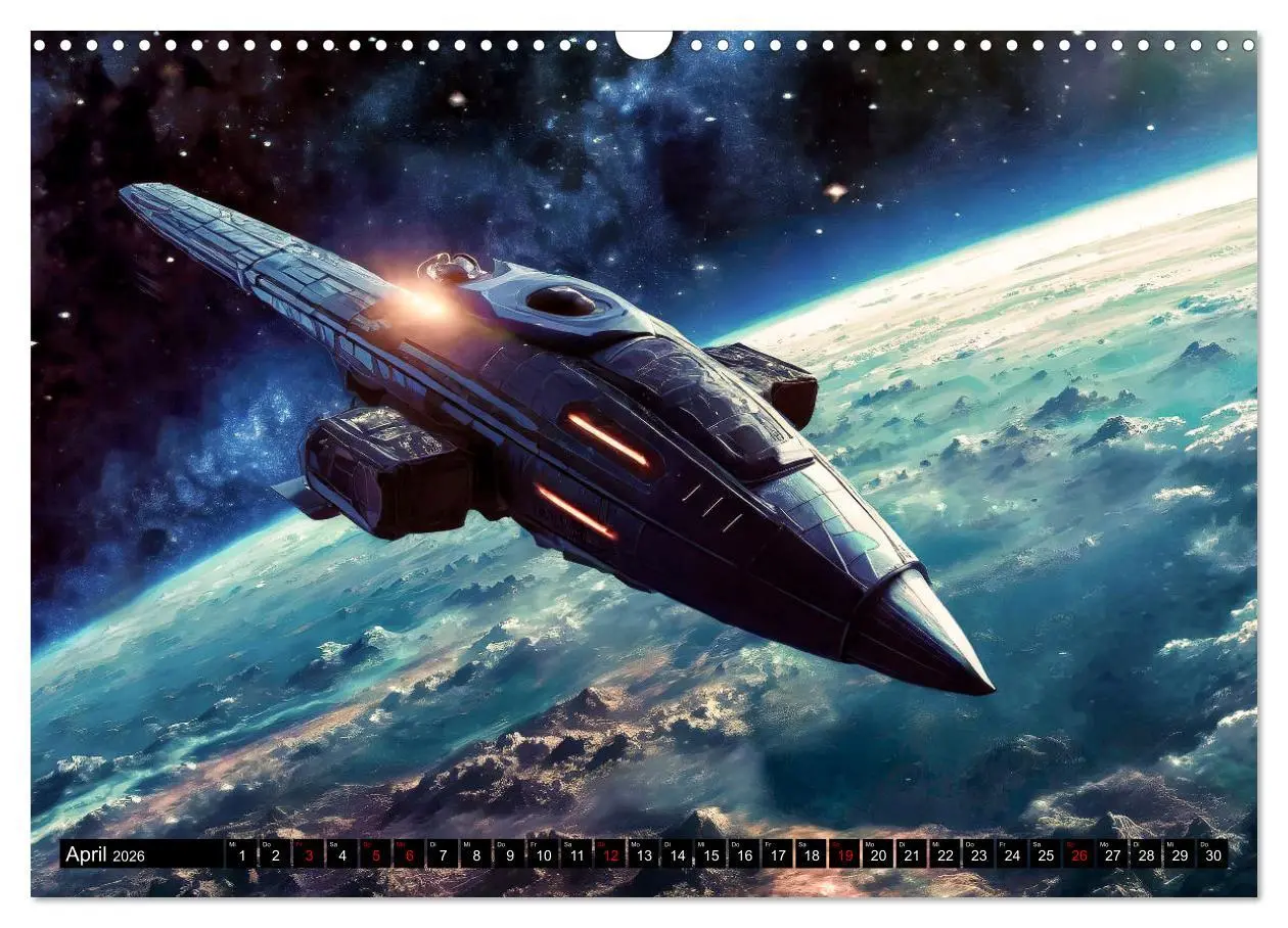 Bild: 9783457428245 | Mobilität im All (Wandkalender 2026 DIN A3 quer), CALVENDO...