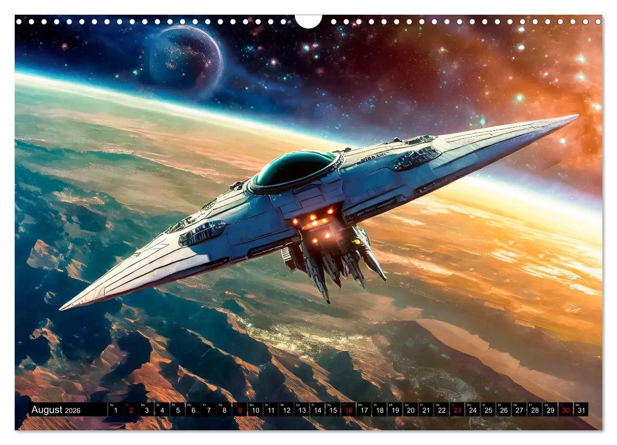 Bild: 9783457428245 | Mobilität im All (Wandkalender 2026 DIN A3 quer), CALVENDO...