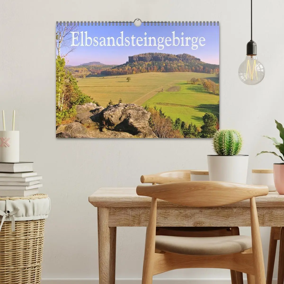 Bild: 9783516138245 | Elbsandsteingebirge (Wandkalender 2026 DIN A3 quer), CALVENDO...