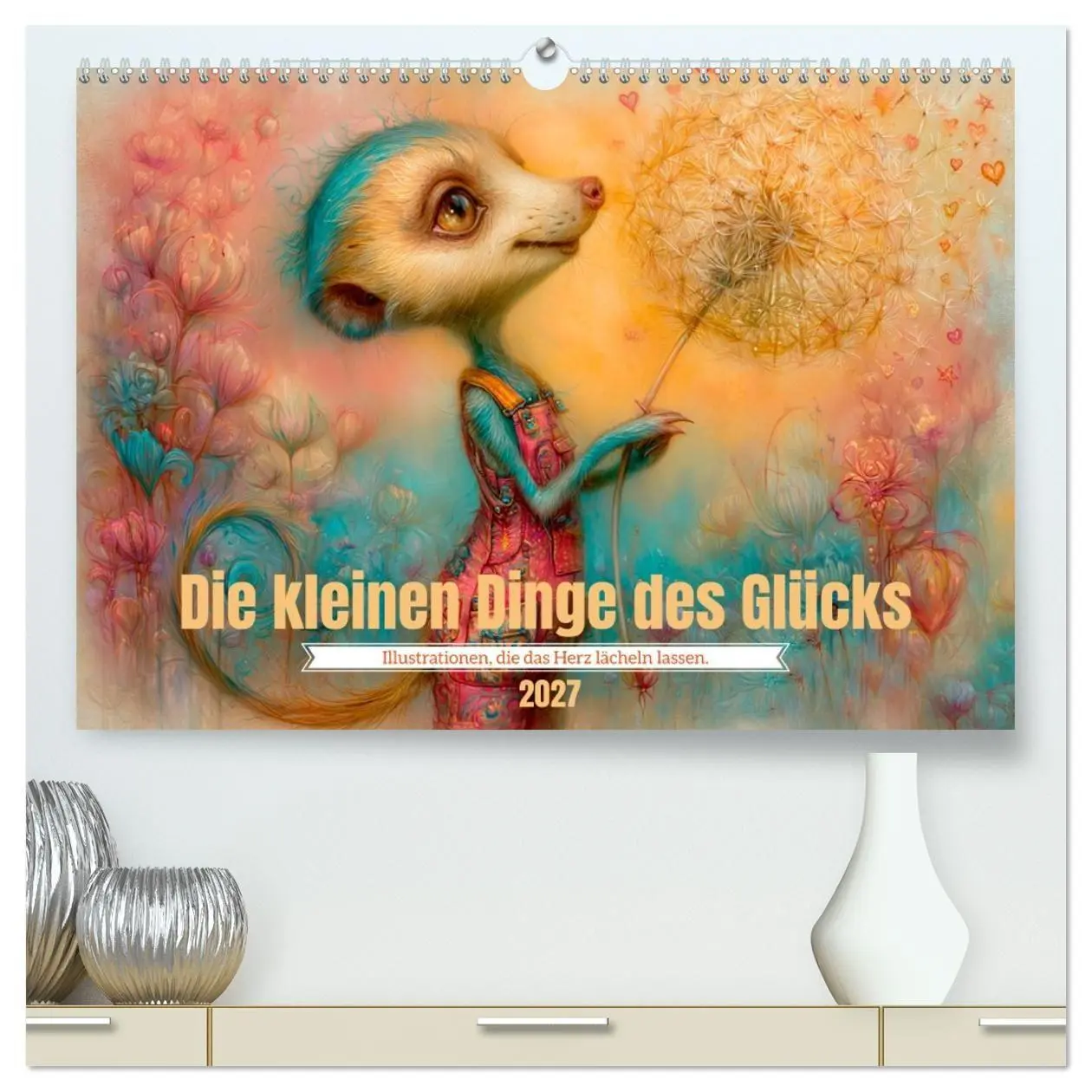 Cover: 9783594358245 | Die kleinen Dinge des Glücks (hochwertiger Premium Wandkalender...