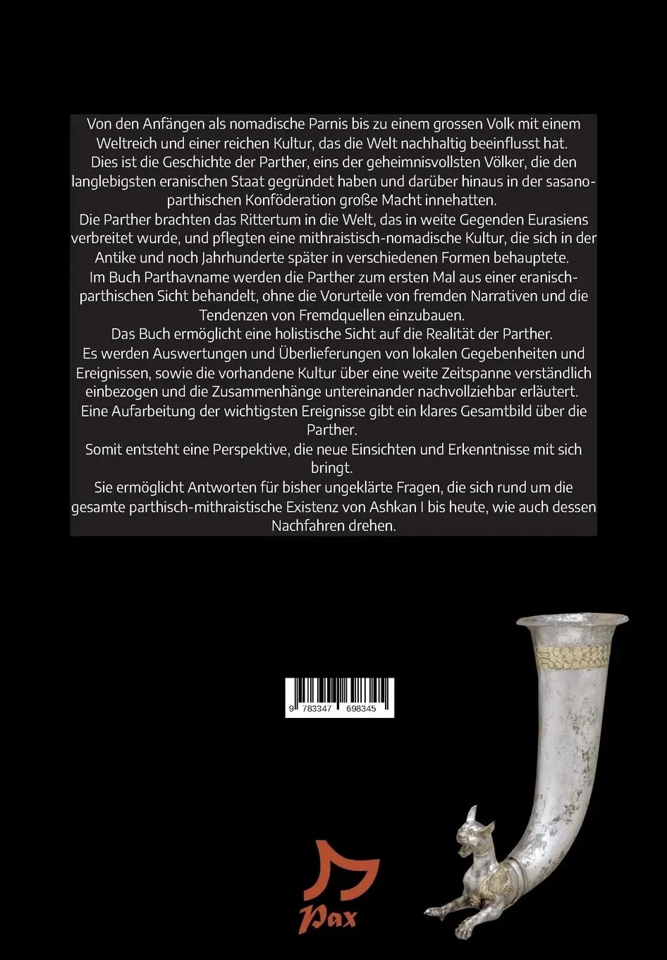 Rückseite: 9783347698345 | Parthavname - Buch der Parther | Das parthisch-mithraistische Narrativ