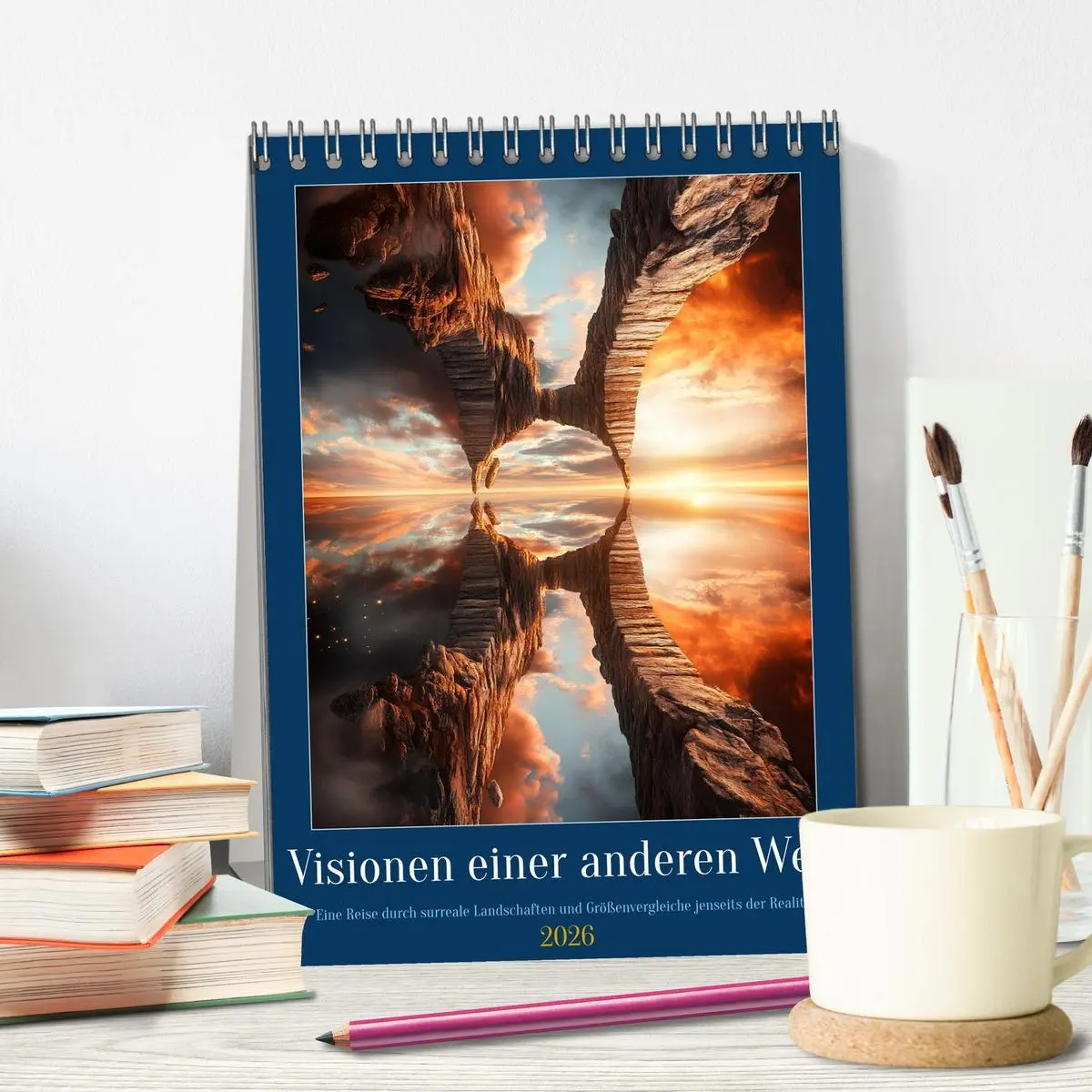 Bild: 9783457278345 | Visionen einer anderen Welt (Tischkalender 2026 DIN A5 hoch),...