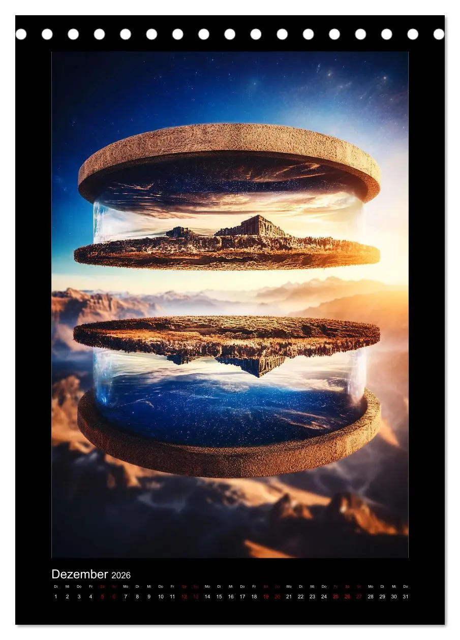 Bild: 9783457278345 | Visionen einer anderen Welt (Tischkalender 2026 DIN A5 hoch),...