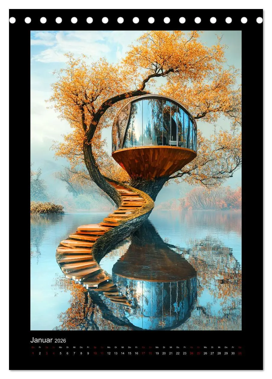 Bild: 9783457278345 | Visionen einer anderen Welt (Tischkalender 2026 DIN A5 hoch),...