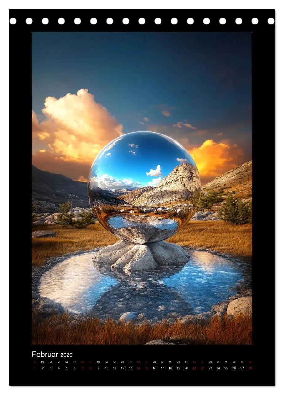 Bild: 9783457278345 | Visionen einer anderen Welt (Tischkalender 2026 DIN A5 hoch),...