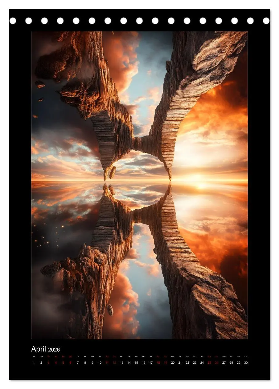 Bild: 9783457278345 | Visionen einer anderen Welt (Tischkalender 2026 DIN A5 hoch),...