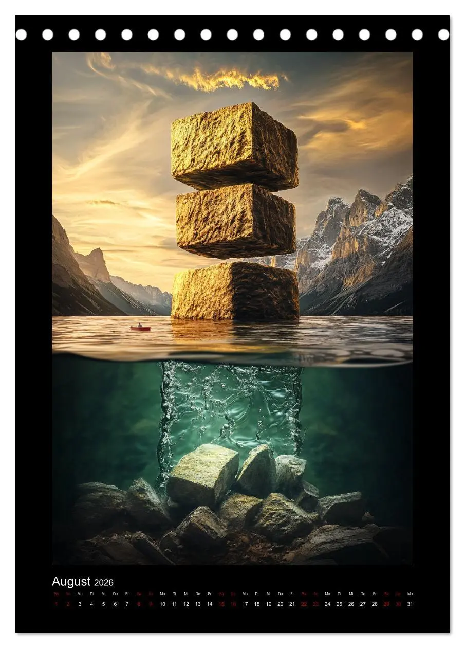 Bild: 9783457278345 | Visionen einer anderen Welt (Tischkalender 2026 DIN A5 hoch),...