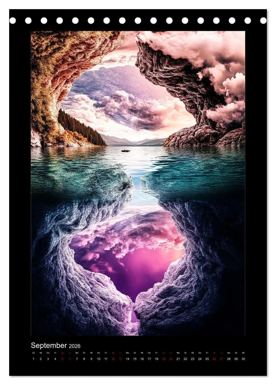 Bild: 9783457278345 | Visionen einer anderen Welt (Tischkalender 2026 DIN A5 hoch),...