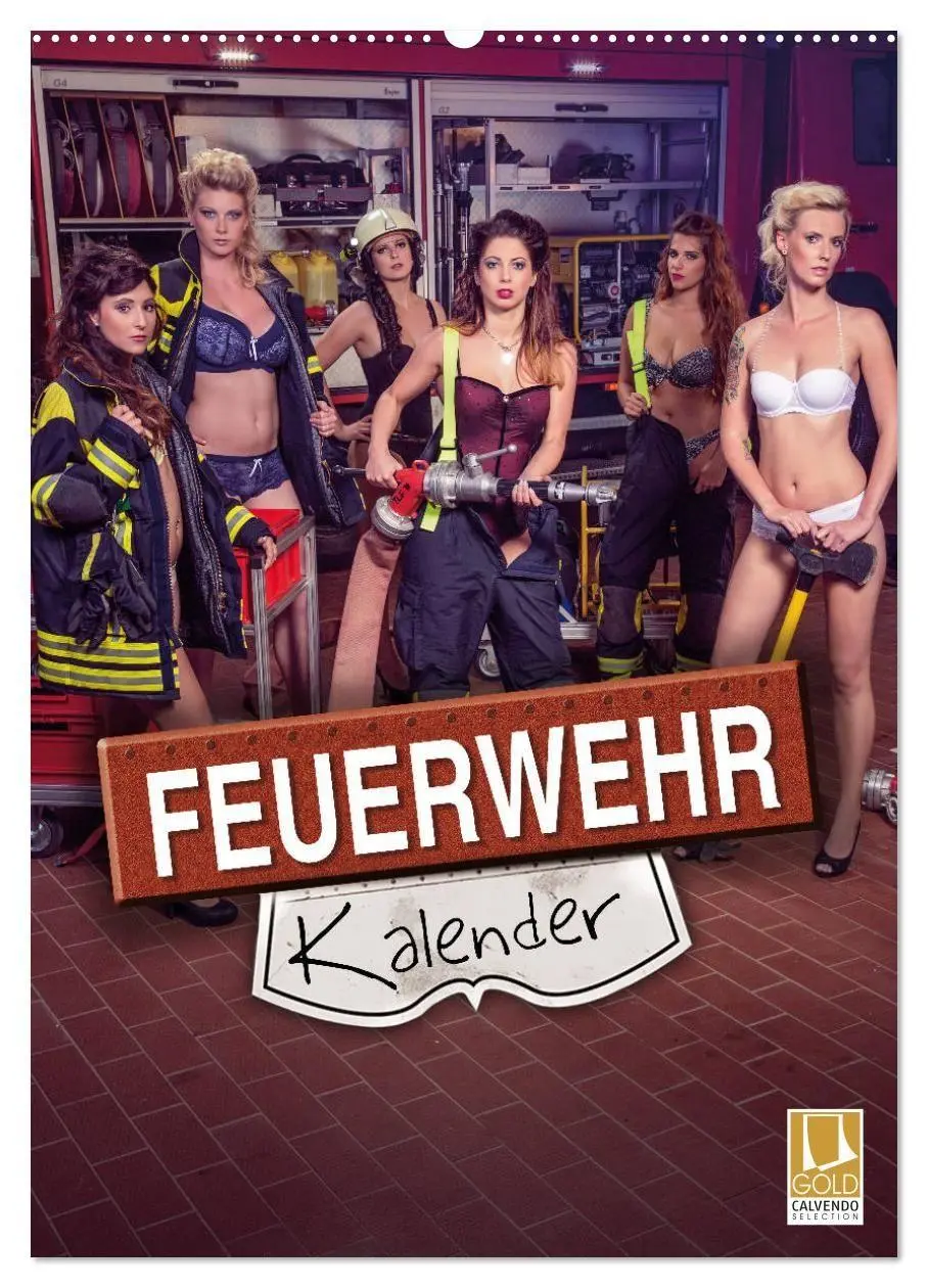 Cover: 9783594108345 | Feuerwehrkalender 2027 (Wandkalender 2027 DIN A2 hoch), CALVENDO...