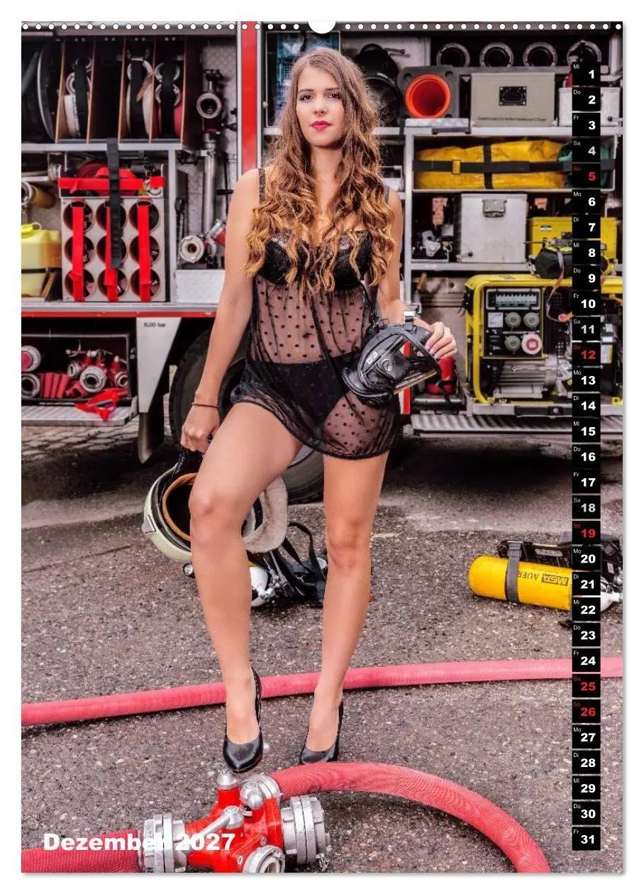 Bild: 9783594108345 | Feuerwehrkalender 2027 (Wandkalender 2027 DIN A2 hoch), CALVENDO...