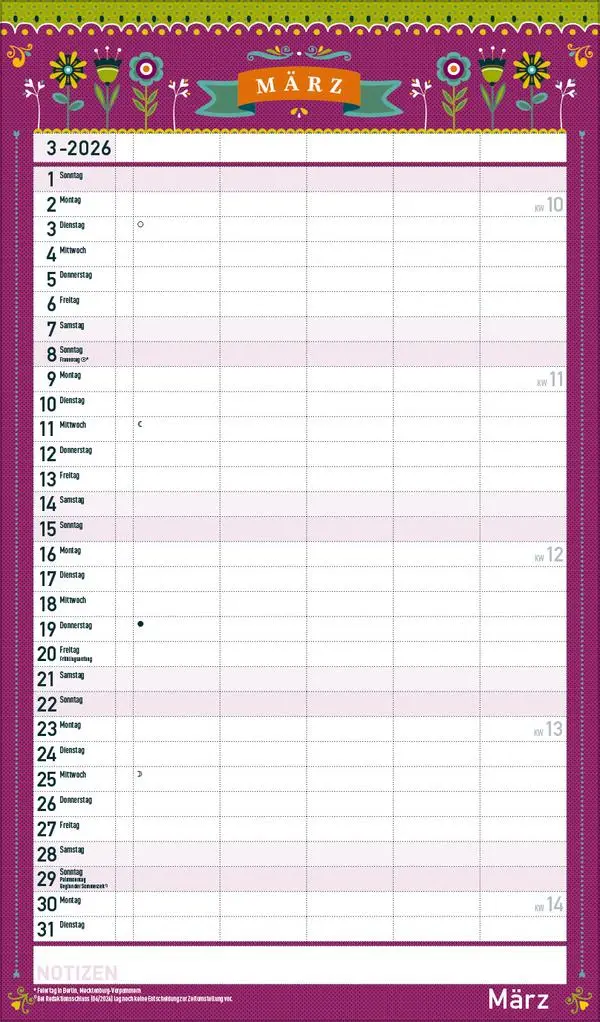 Bild: 9783731888345 | Familienplaner Vintage 2026 | Verlag Korsch | Kalender | 14 S. | 2027