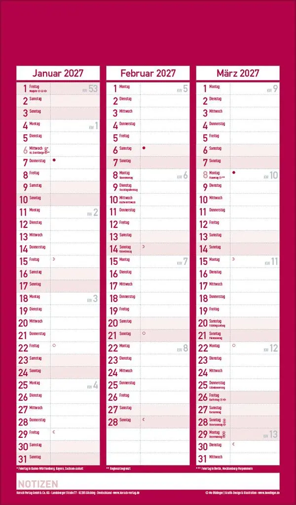 Bild: 9783731888345 | Familienplaner Vintage 2026 | Verlag Korsch | Kalender | 14 S. | 2027
