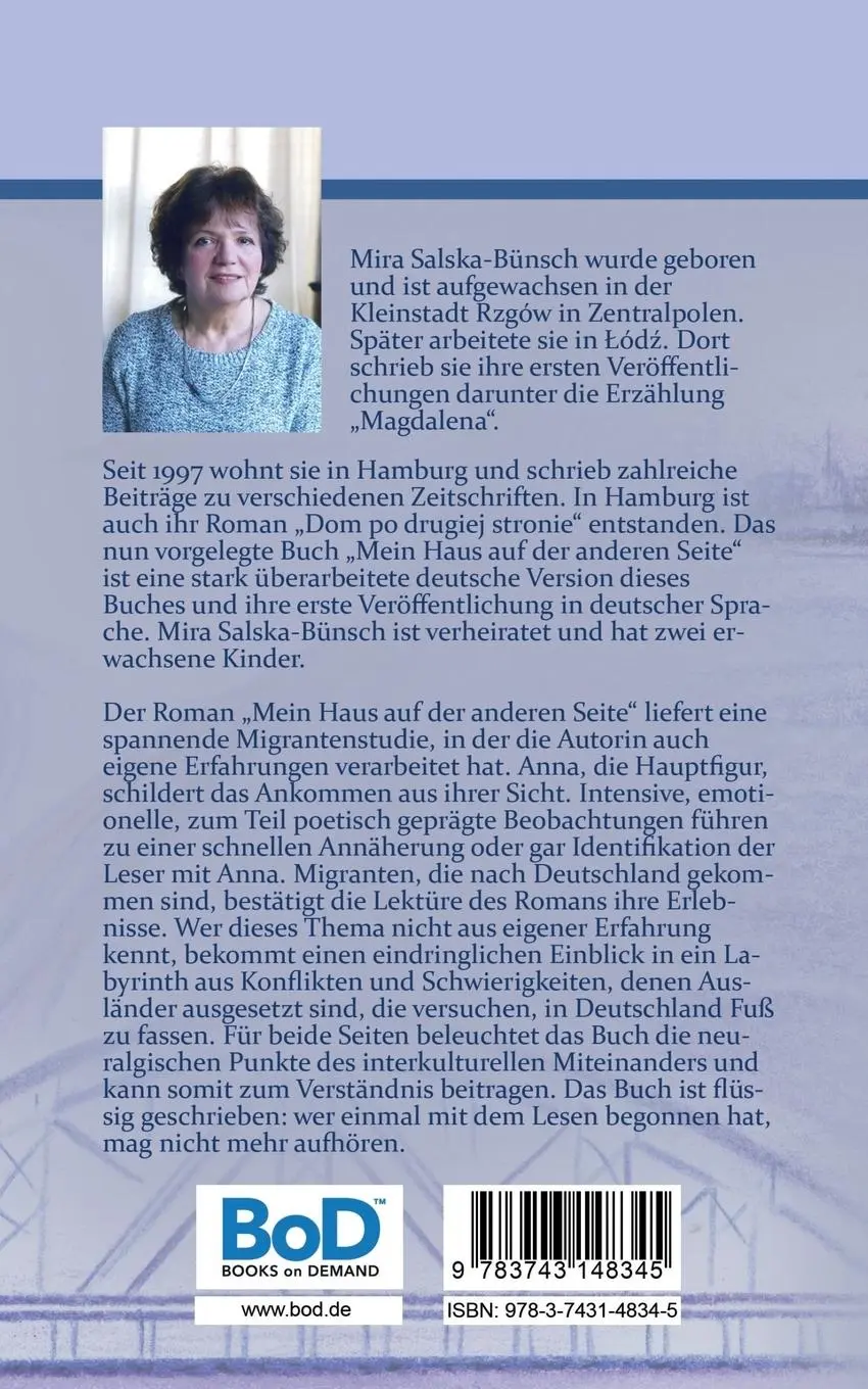Rückseite: 9783743148345 | Mein Haus auf der anderen Seite | Mira Salska-Bünsch | Taschenbuch