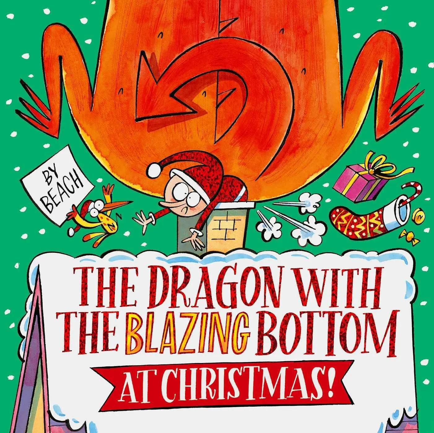 Cover: 9781398518445 | The Dragon with the Blazing Bottom at Christmas | Beach | Buch | 2024