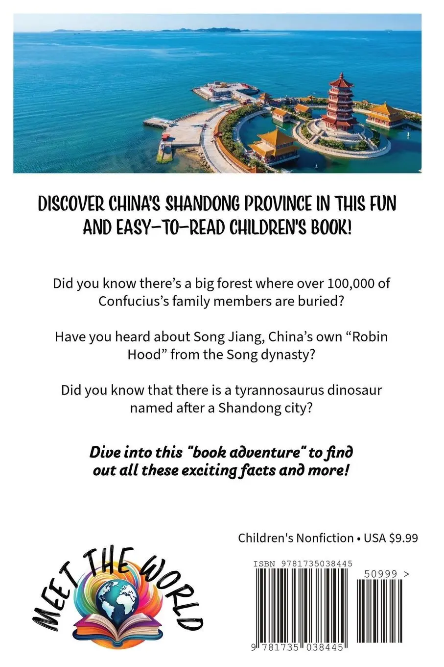 Rückseite: 9781735038445 | Shandong | Meet the World Books | Taschenbuch | Englisch | 2024