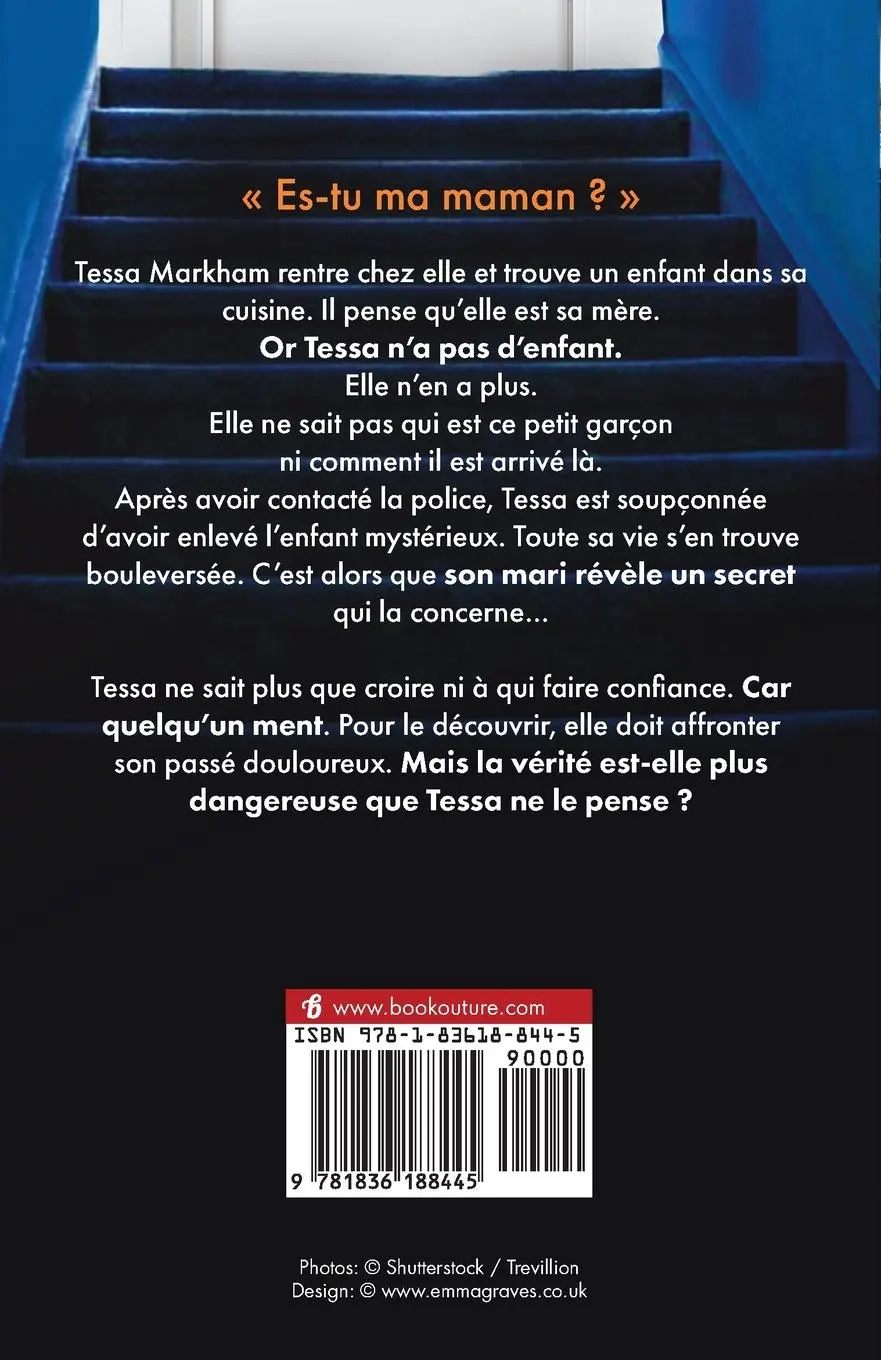 Rückseite: 9781836188445 | La Mère secrète | Un thriller psychologique qui va vous épater | Buch