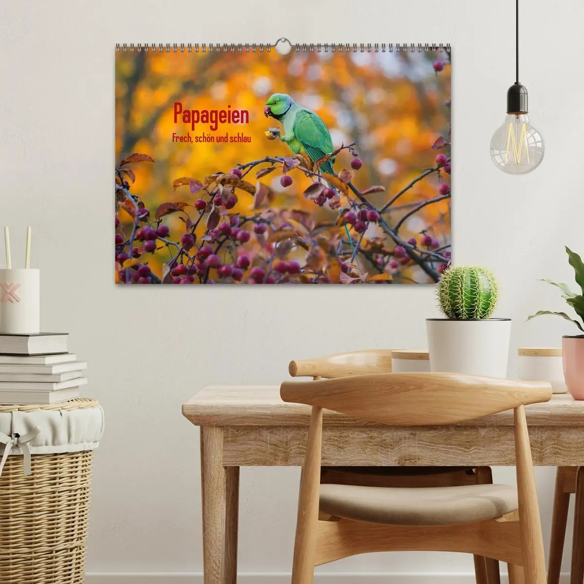 Bild: 9783457958445 | Papageien - Frech, schön und schlau (Wandkalender 2026 DIN A3...