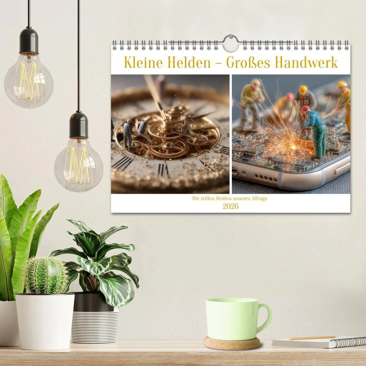 Bild: 9783516598445 | Kleine Helden - Großes Handwerk (Wandkalender 2026 DIN A4 quer),...