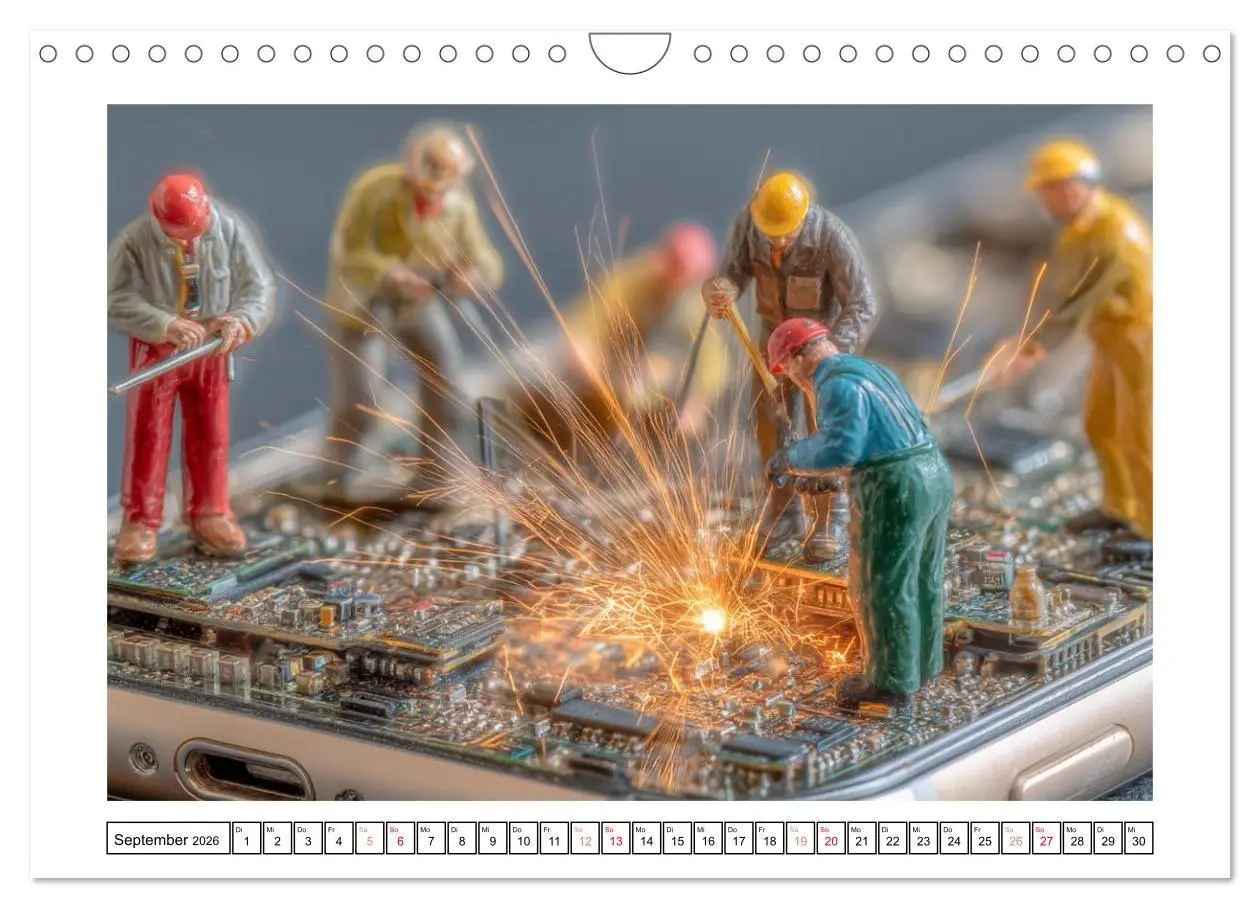 Bild: 9783516598445 | Kleine Helden - Großes Handwerk (Wandkalender 2026 DIN A4 quer),...