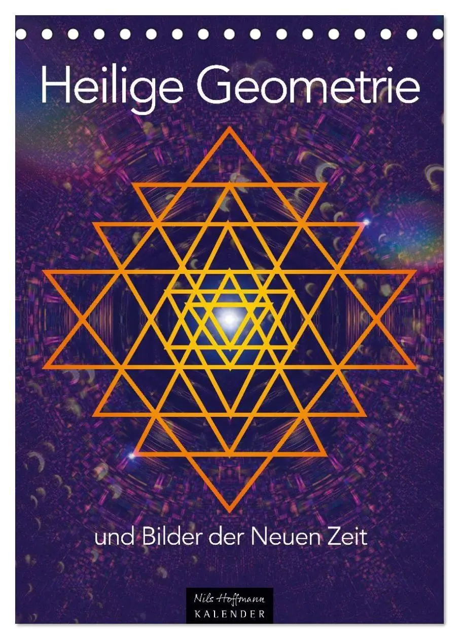 Cover: 9783516738445 | Heilige Geometrie und Bilder der Neuen Zeit (Tischkalender 2026 DIN...
