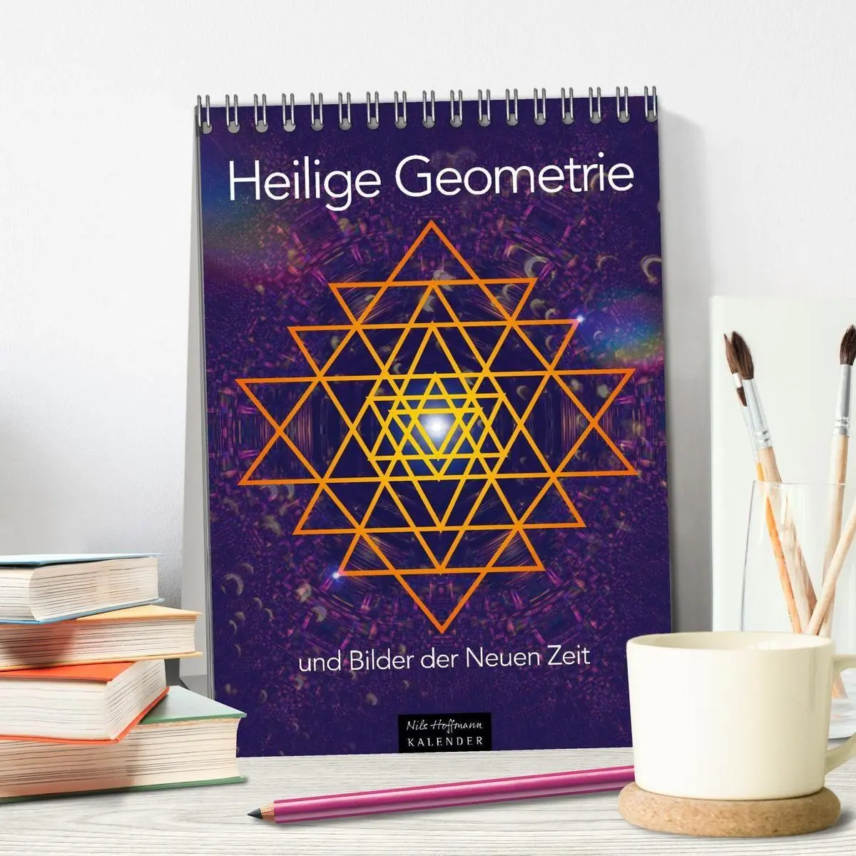 Bild: 9783516738445 | Heilige Geometrie und Bilder der Neuen Zeit (Tischkalender 2026 DIN...