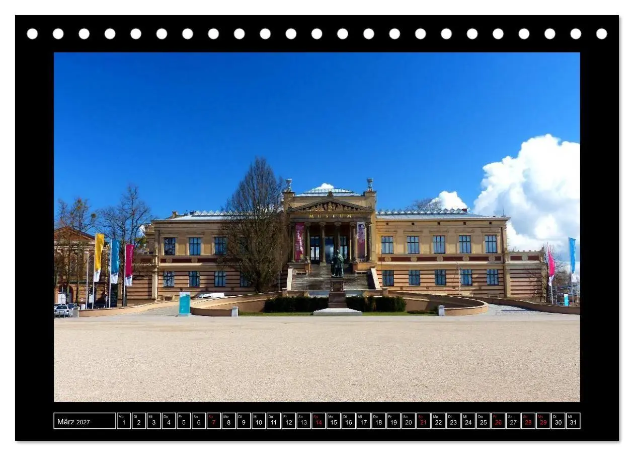 Bild: 9783594028445 | Residenzstadt Schwerin (Tischkalender 2027 DIN A5 quer), CALVENDO...