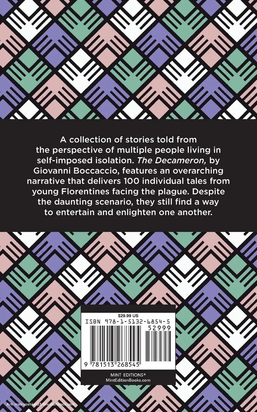 Rückseite: 9781513268545 | The Decameron | Giovanni Boccaccio | Taschenbuch | Englisch | 2020