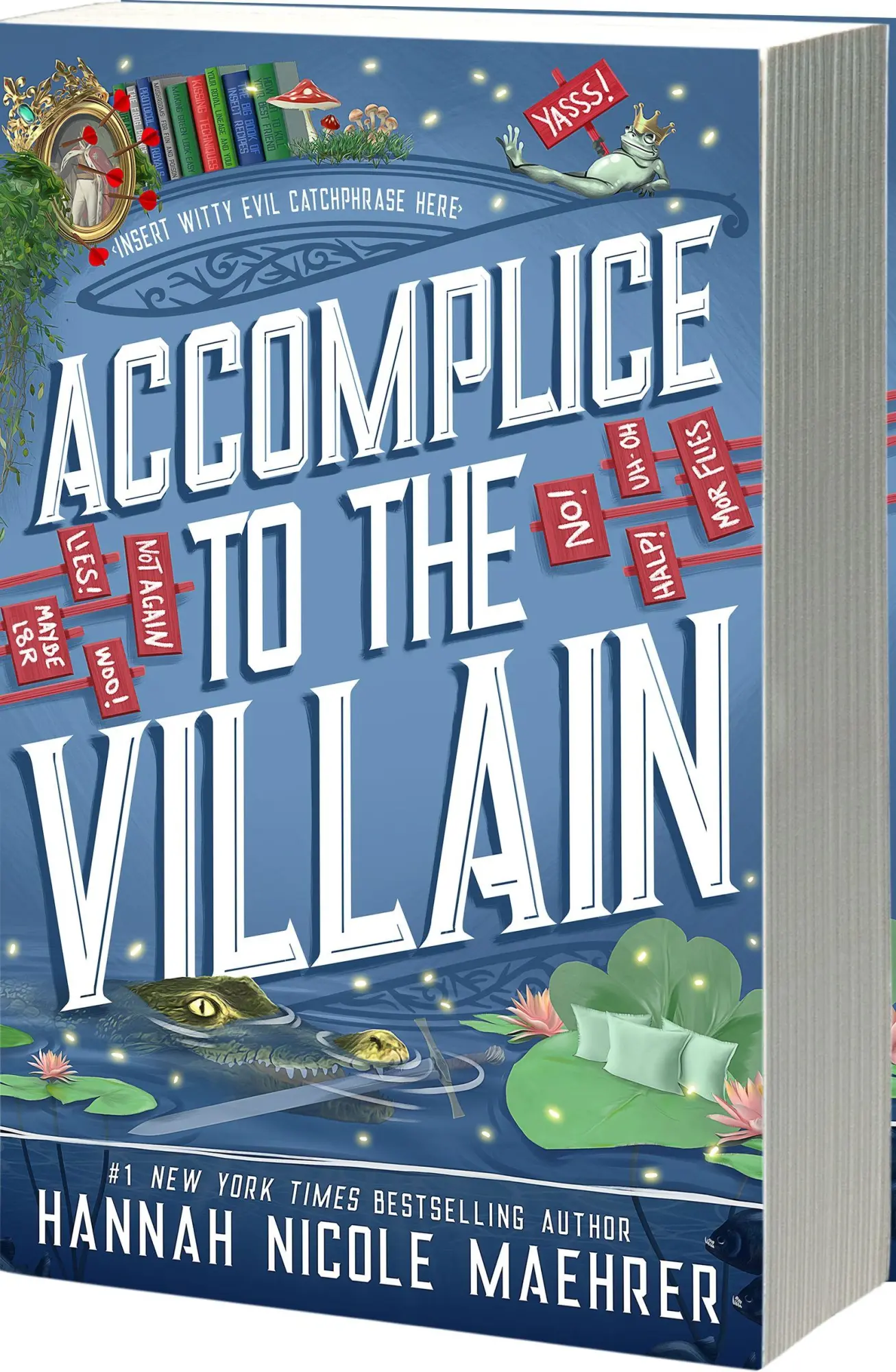 Cover: 9781649378545 | Accomplice to the Villain | A Cozy Fantasy Romantic Comedy | Maehrer