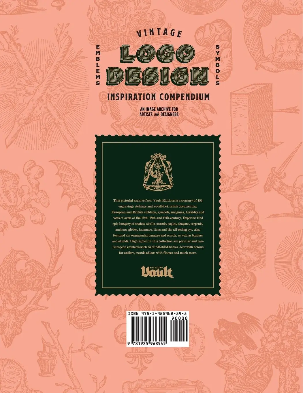 Rückseite: 9781925968545 | Vintage Logo Design Inspiration Compendium | Kale James | Taschenbuch