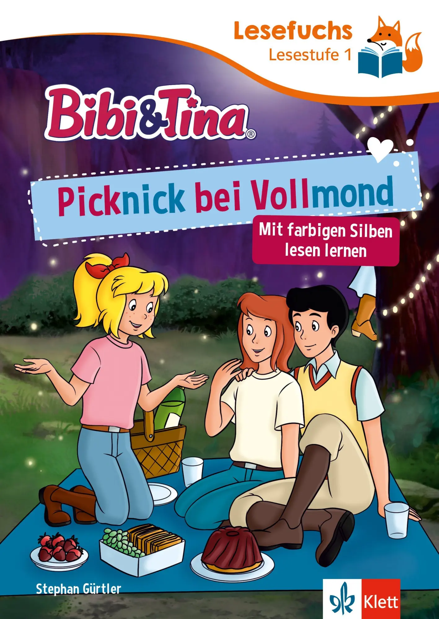 Cover: 9783129498545 | Lesefuchs Bibi &amp; Tina: Picknick bei Vollmond Lesestufe 1 | Buch | 2026