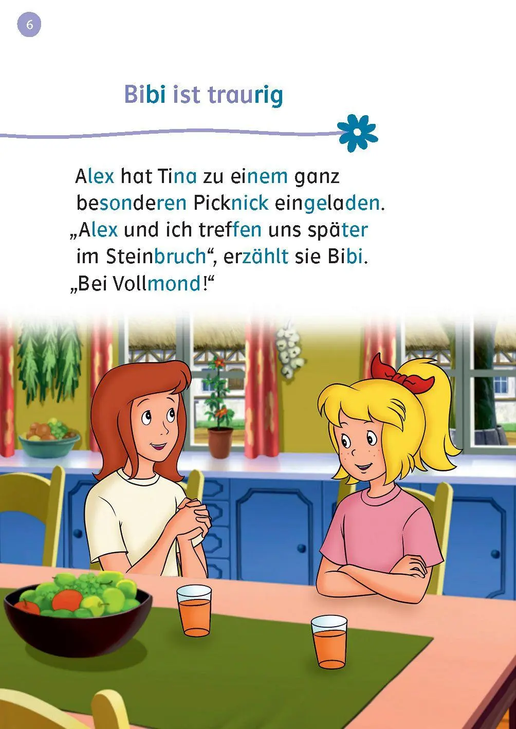 Bild: 9783129498545 | Lesefuchs Bibi &amp; Tina: Picknick bei Vollmond Lesestufe 1 | Buch | 2026