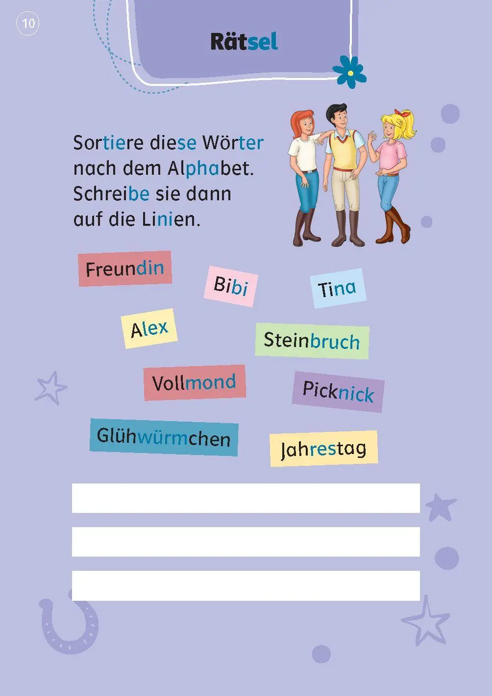 Bild: 9783129498545 | Lesefuchs Bibi &amp; Tina: Picknick bei Vollmond Lesestufe 1 | Buch | 2026