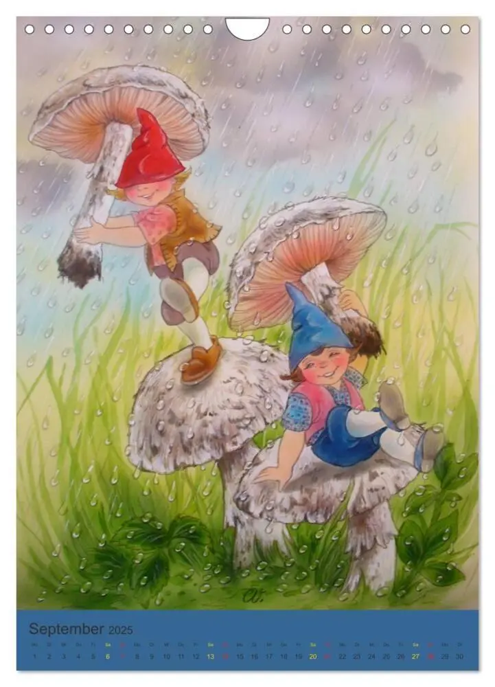 Bild: 9783457018545 | Jonas der kleine Wichtel (Wandkalender 2025 DIN A4 hoch), CALVENDO...