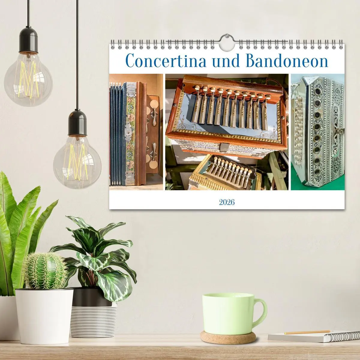Bild: 9783457258545 | Concertina und Bandoneon (Wandkalender 2026 DIN A4 quer), CALVENDO...
