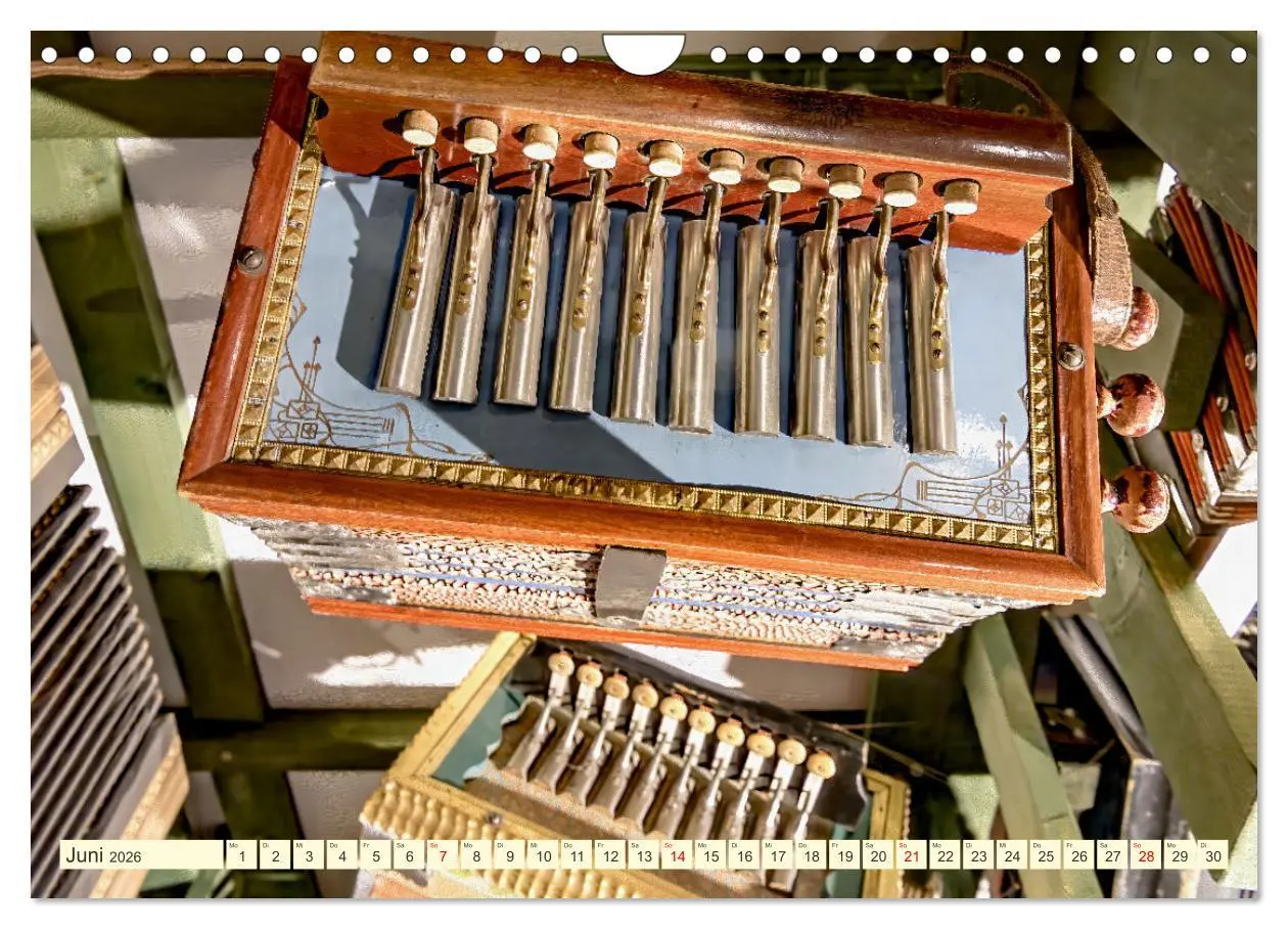 Bild: 9783457258545 | Concertina und Bandoneon (Wandkalender 2026 DIN A4 quer), CALVENDO...