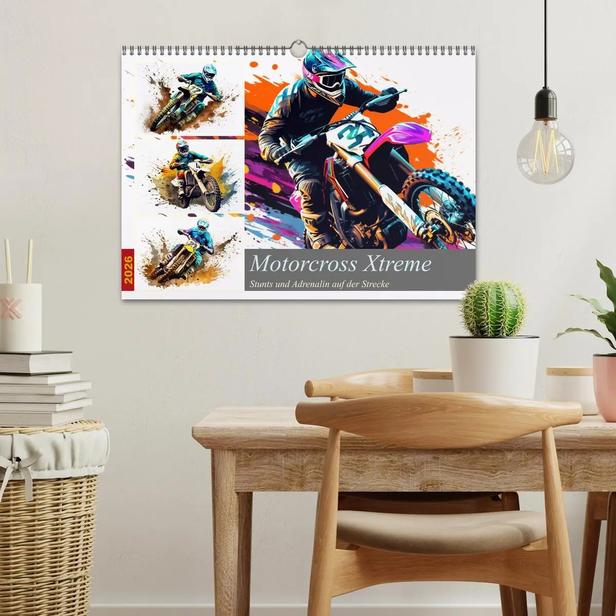 Bild: 9783457498545 | Motorcross Xtreme (Wandkalender 2026 DIN A3 quer), CALVENDO...